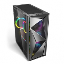 狄派 新九代酷睿i5-9400F六核/8G独显/吃鸡台式机电脑主机/电竞高配组装电脑游戏整机全套 电脑主机+显示器 套餐二（四核+240G固态+4G独显）