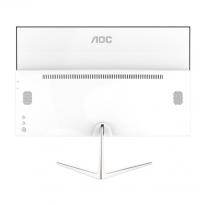 AOC 美人鱼系列四核一体机电脑 商务办公家用娱乐台式电脑整机 四核J4105+8G+256G固态(白色） 23.8英寸高清屏